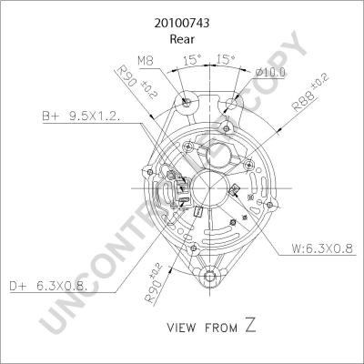 Prestolite Electric 20100743 - Генератор vvparts.bg