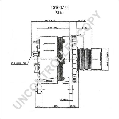 Prestolite Electric 20100775 - Генератор vvparts.bg