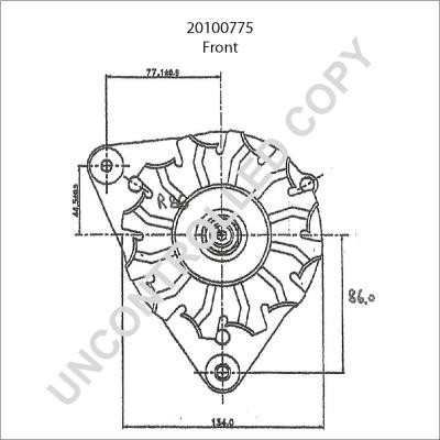 Prestolite Electric 20100775 - Генератор vvparts.bg