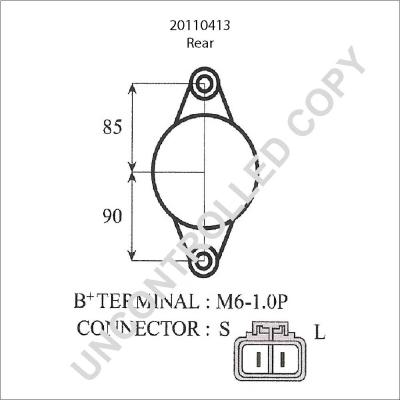 Prestolite Electric 20110413 - Генератор vvparts.bg