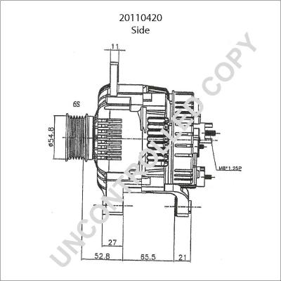 Prestolite Electric 20110420 - Генератор vvparts.bg