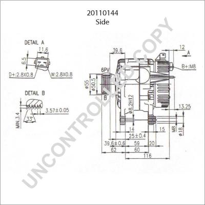 Prestolite Electric 20110144 - Генератор vvparts.bg