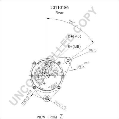 Prestolite Electric 20110186 - Генератор vvparts.bg