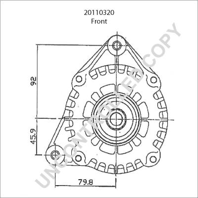 Prestolite Electric 20110320 - Генератор vvparts.bg