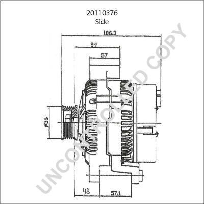 Prestolite Electric 20110376 - Генератор vvparts.bg