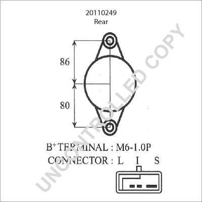 Prestolite Electric 20110249 - Генератор vvparts.bg