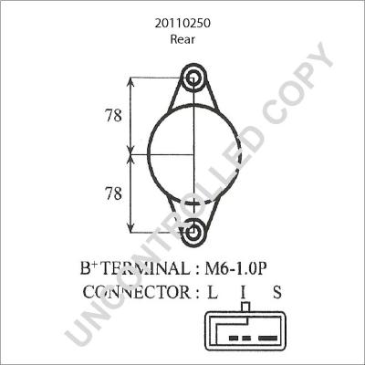 Prestolite Electric 20110250 - Генератор vvparts.bg