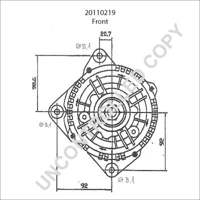 Prestolite Electric 20110219 - Генератор vvparts.bg