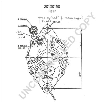 Prestolite Electric 20130150 - Генератор vvparts.bg