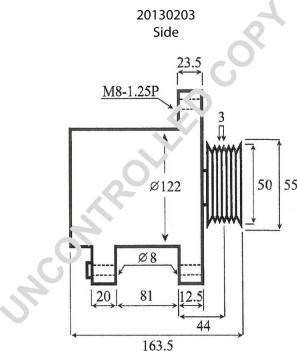 Prestolite Electric 20130203 - Генератор vvparts.bg