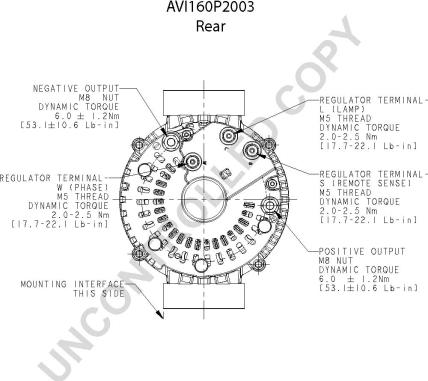 Prestolite Electric AVI160P2003 - Генератор vvparts.bg