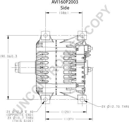 Prestolite Electric AVI160P2003 - Генератор vvparts.bg