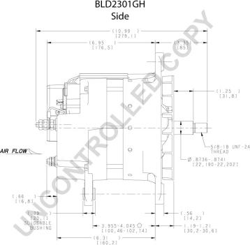 Prestolite Electric BLD2301GH - Генератор vvparts.bg