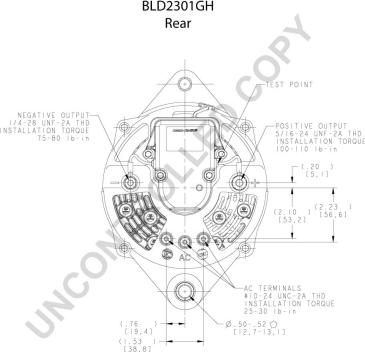 Prestolite Electric BLD2301GH - Генератор vvparts.bg