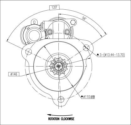 Prestolite Electric M90R3543SE - Стартер vvparts.bg