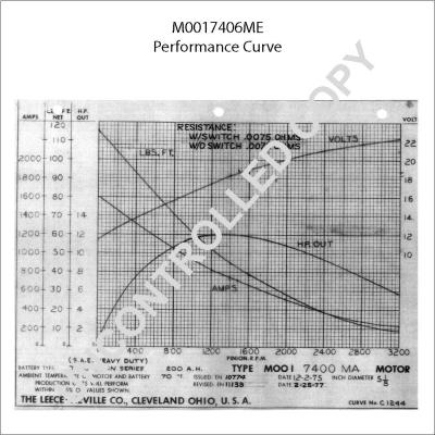 Prestolite Electric M0017406ME - Стартер vvparts.bg