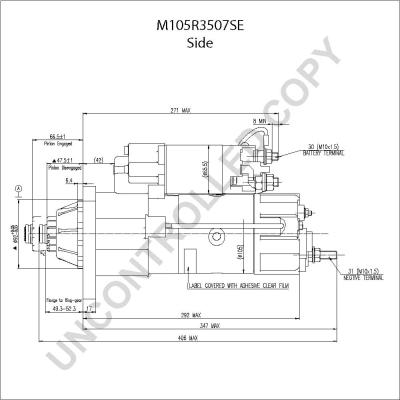 Prestolite Electric M105R3507SE - Стартер vvparts.bg