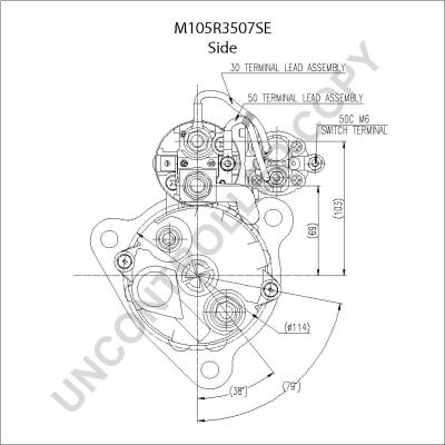 Prestolite Electric M105R3507SE - Стартер vvparts.bg