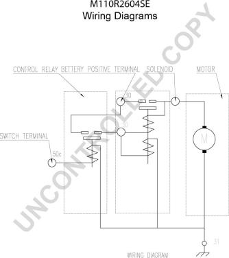 Prestolite Electric M110R2604SE - Стартер vvparts.bg