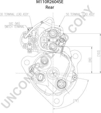 Prestolite Electric M110R2604SE - Стартер vvparts.bg