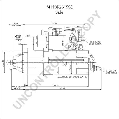 Prestolite Electric M110R2615SE - Стартер vvparts.bg