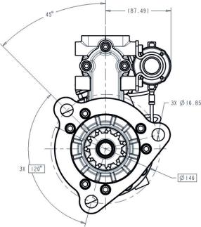 Prestolite Electric M128R3837SE - Стартер vvparts.bg