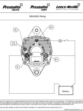 Prestolite Electric MDA3922 - Генератор vvparts.bg