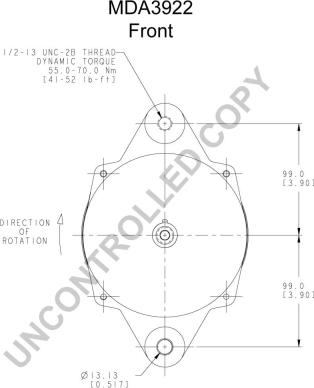 Prestolite Electric MDA3922 - Генератор vvparts.bg