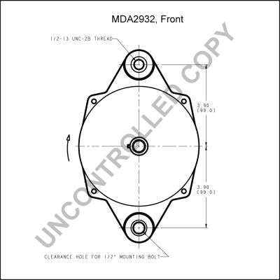 Prestolite Electric MDA2932 - Генератор vvparts.bg