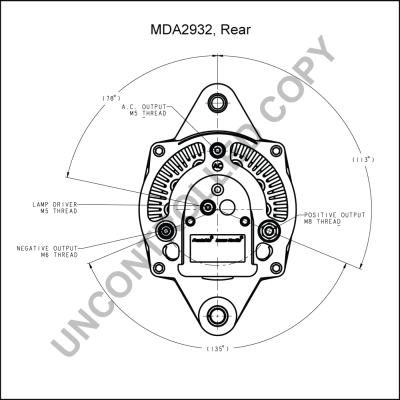 Prestolite Electric MDA2932 - Генератор vvparts.bg