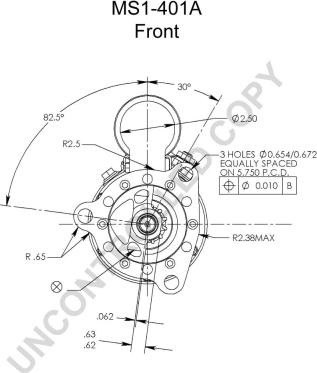 Prestolite Electric MS1-401A - Стартер vvparts.bg