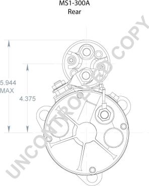 Prestolite Electric MS1-300A - Стартер vvparts.bg