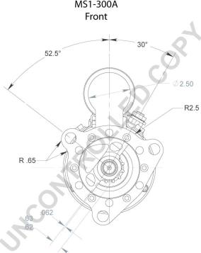 Prestolite Electric MS1-300A - Стартер vvparts.bg