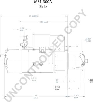 Prestolite Electric MS1-300A - Стартер vvparts.bg