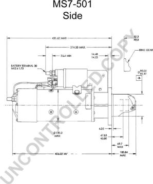 Prestolite Electric MS7-501 - Стартер vvparts.bg