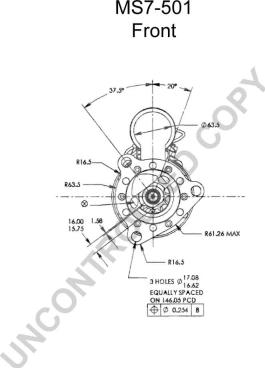 Prestolite Electric MS7-501 - Стартер vvparts.bg