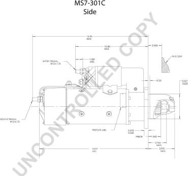 Prestolite Electric MS7-301A - Стартер vvparts.bg