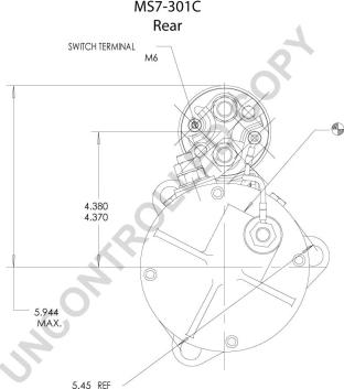 Prestolite Electric MS7-301A - Стартер vvparts.bg