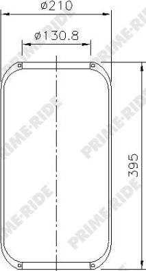 Prime-Ride 9009 - Маншон, въздушно окачване vvparts.bg