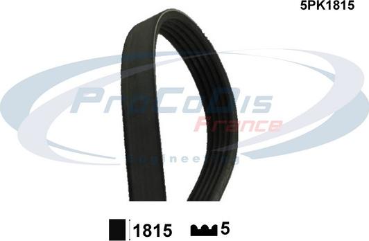 Procodis France 5PK1815 - Пистов ремък vvparts.bg