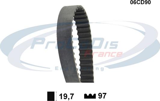 Procodis France 06CD90 - Ангренажен ремък vvparts.bg