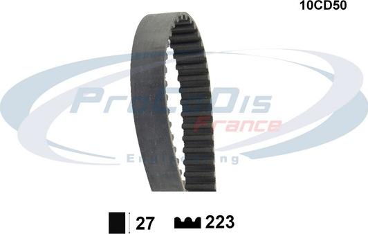 Procodis France 10CD50 - Ангренажен ремък vvparts.bg