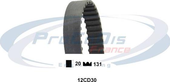 Procodis France 12CD30 - Ангренажен ремък vvparts.bg