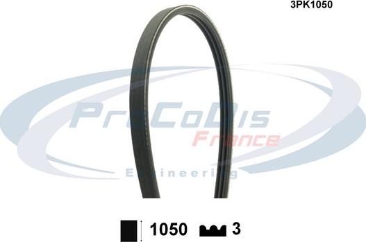 Procodis France 3PK1050 - Пистов ремък vvparts.bg