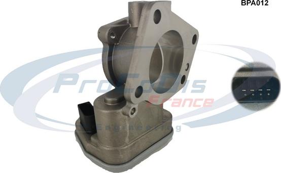 Procodis France BPA012 - Корпус на дроселовата клапа vvparts.bg