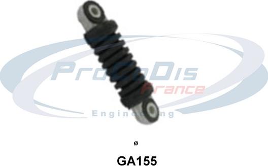 Procodis France GA155 - Ремъчен обтегач, пистов ремък vvparts.bg