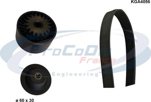 Procodis France KGA4056 - Комплект пистов ремък vvparts.bg