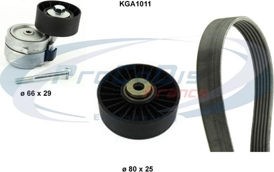 Procodis France KGA1011 - Комплект пистов ремък vvparts.bg