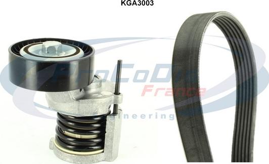 Procodis France KGA3003 - Комплект пистов ремък vvparts.bg