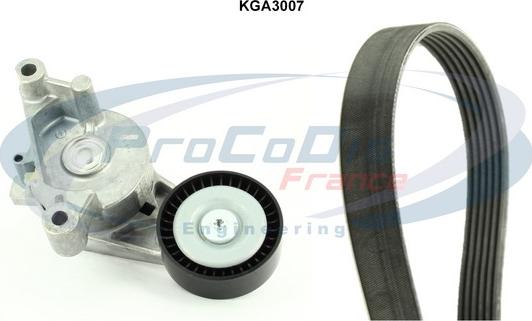 Procodis France KGA3007 - Комплект пистов ремък vvparts.bg